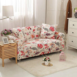 Sofa Cover – Floral Roses – Ivory Cream
