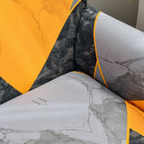 Sofa Cover – Geometric Bold – Honey