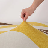 Sofa Cover – Geometric Chevron – Honey