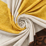 Sofa Cover – Geometric Chevron – Honey