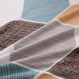 Sofa Cover – Geometric Hexagon – Bouclé Sand