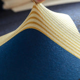 Sofa Cover – Geometric Stripes – Midnight Navy