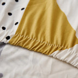 Sofa Cover – Geometric Triangles – Pearl White