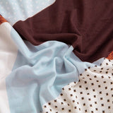 Sofa Cover – Geometric Triangles – Terracotta