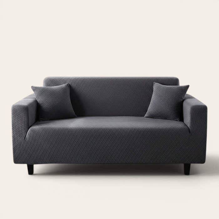 Sofa Cover – Jacquard – Charcoal