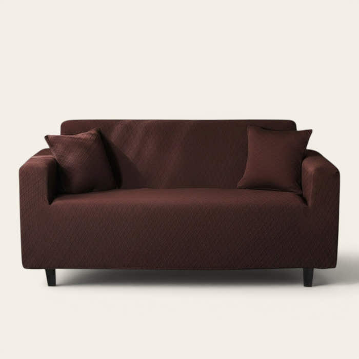 Sofa Cover – Jacquard – Espresso