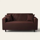 Sofa Cover – Jacquard – Espresso