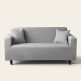 Sofa Cover – Jacquard – Pearl Grey
