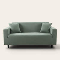 Sofa Cover – Jacquard – Sage Mist