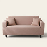 Sofa Cover – Jacquard – Soft Blush