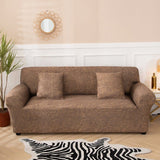 Sofa Cover – Knit – Caramel