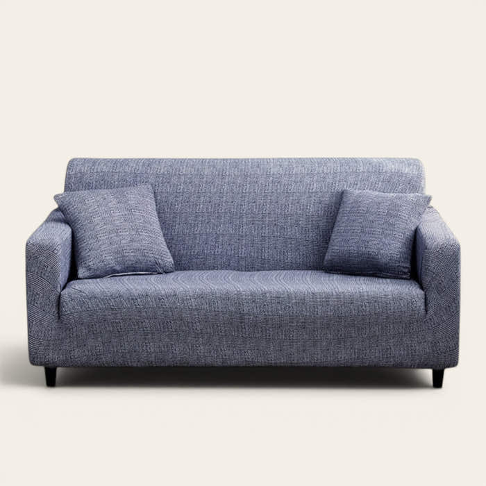 Sofa Cover – Knit – Stormy Blue