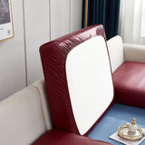 Sofa Cushion Cover – Leather Look – Bordeaux