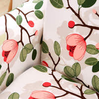 Sofa Cover – Magnolia Print – Ivory Cream