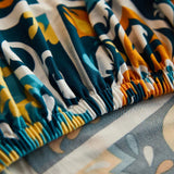 Sofa Cover – Mediterranean Tile – Teal