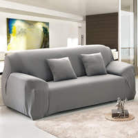 Sofa Cover – Plain Stretch – Pearl Grey