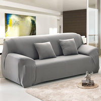 Sofa Cover – Plain Stretch – Pearl Grey