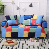 Sofa Cover – Paint Block – Stormy Blue