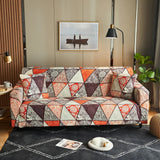 Sofa Cover – Patchwork Floral – Caramel