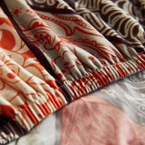 Sofa Cover – Patchwork Floral – Caramel