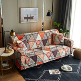 Sofa Cover – Patchwork Floral – Caramel