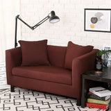Sofa Cover – Plain Stretch – Auburn Brown