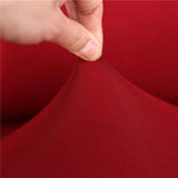 Sofa Cover – Plain Stretch – Bordeaux