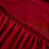 Sofa Cover – Velvet – Bordeaux