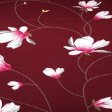 Sofa Cover – Floral Magnolia – Bordeaux