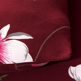 Sofa Cover – Floral Magnolia – Bordeaux