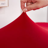 Sofa Cover – Plain Stretch – Cherry