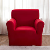 Sofa Cover – Plain Stretch – Cherry