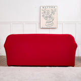Sofa Cover – Plain Stretch – Cherry