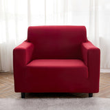 Sofa Cover – Velvet – Bordeaux