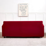 Sofa Cover – Velvet – Bordeaux