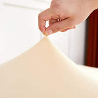 Sofa Cover – Plain Stretch – Bouclé Sand