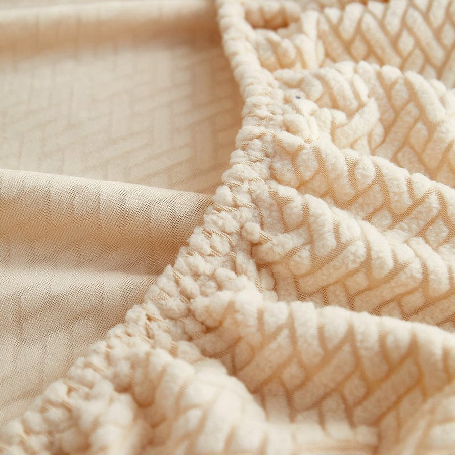 Sofa Cushion Cover – Knit – Bouclé Sand