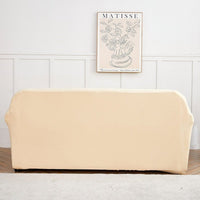 Sofa Cover – Plain Stretch – Bouclé Sand