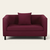 Sofa Cover – Plain Stretch – Burgundy