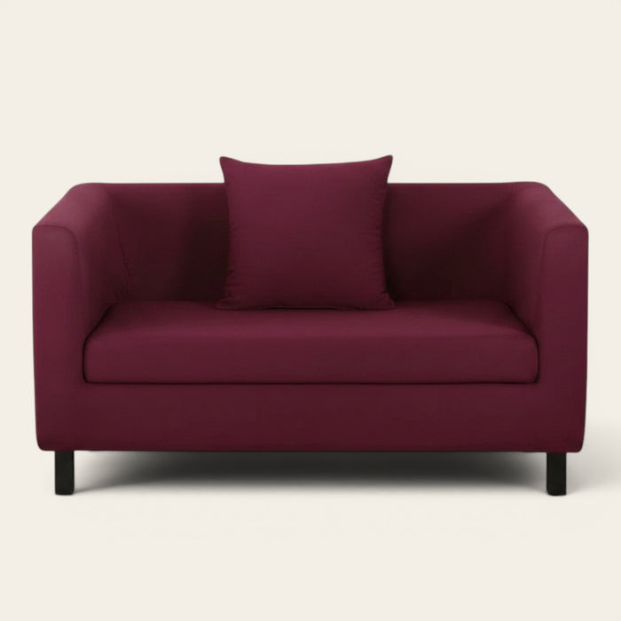 Sofa Cover – Plain Stretch – Burgundy