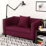 Sofa Cover – Plain Stretch – Burgundy