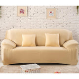 Sofa Cover – Plain Stretch – Buttermilk