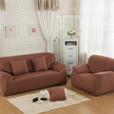 Sofa Cover – Plain Stretch – Caramel