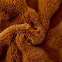 Non-Slip Sofa Cover – Velvet Brick – Caramel