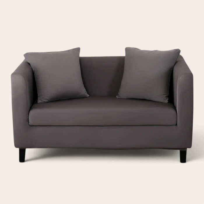 Sofa Cover – Plain Stretch – Charcoal