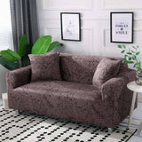 Sofa Cover – Marble Print – Espresso