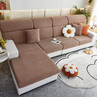 Sofa Cushion Cover – Plain Stretch – Espresso