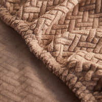 Sofa Cushion Cover – Plain Stretch – Espresso