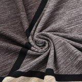 Sofa Cover – Geometric Diamond – Espresso