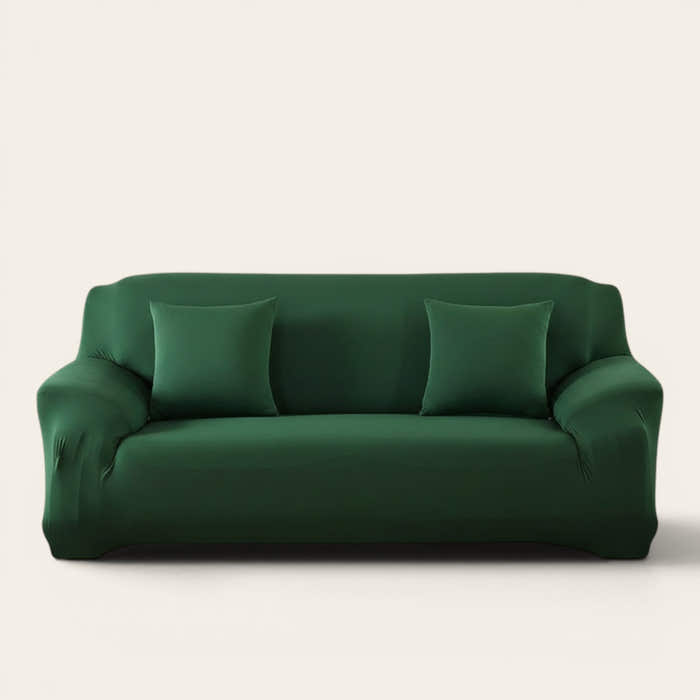 Sofa Cover – Plain Stretch – Forest